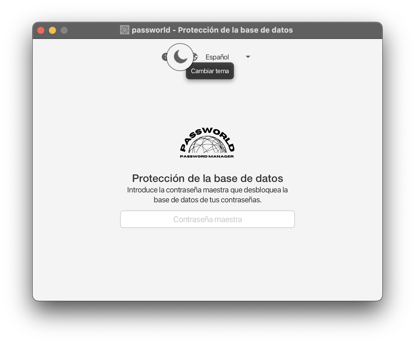 Ejemplo cambio de tema